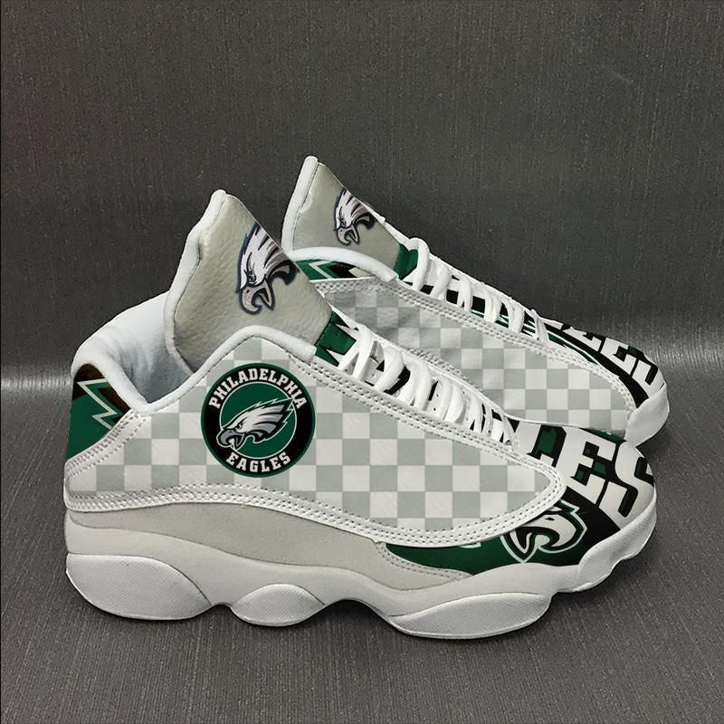 Philadelphia Eagles NFL JD13 Sneakers Shoes for Men & Women | Custom Fan Gift