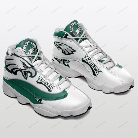 Philadelphia Eagles NFL JD13 Sneakers Shoes for Men & Women | Custom Fan Gift
