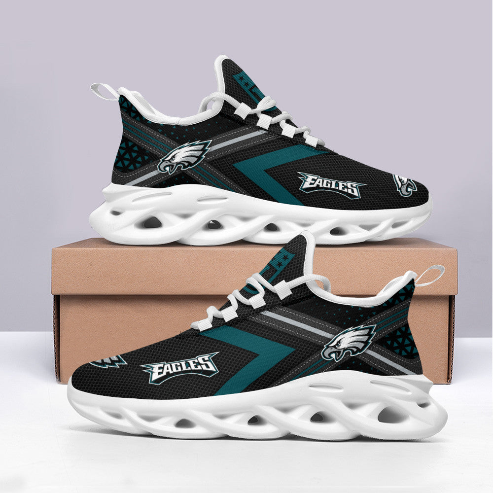 Philadelphia Eagles NFL Max Soul Shoes Sneakers for Men And Women – NFL Football Fan Shoes, Team Sneakers - Image 3