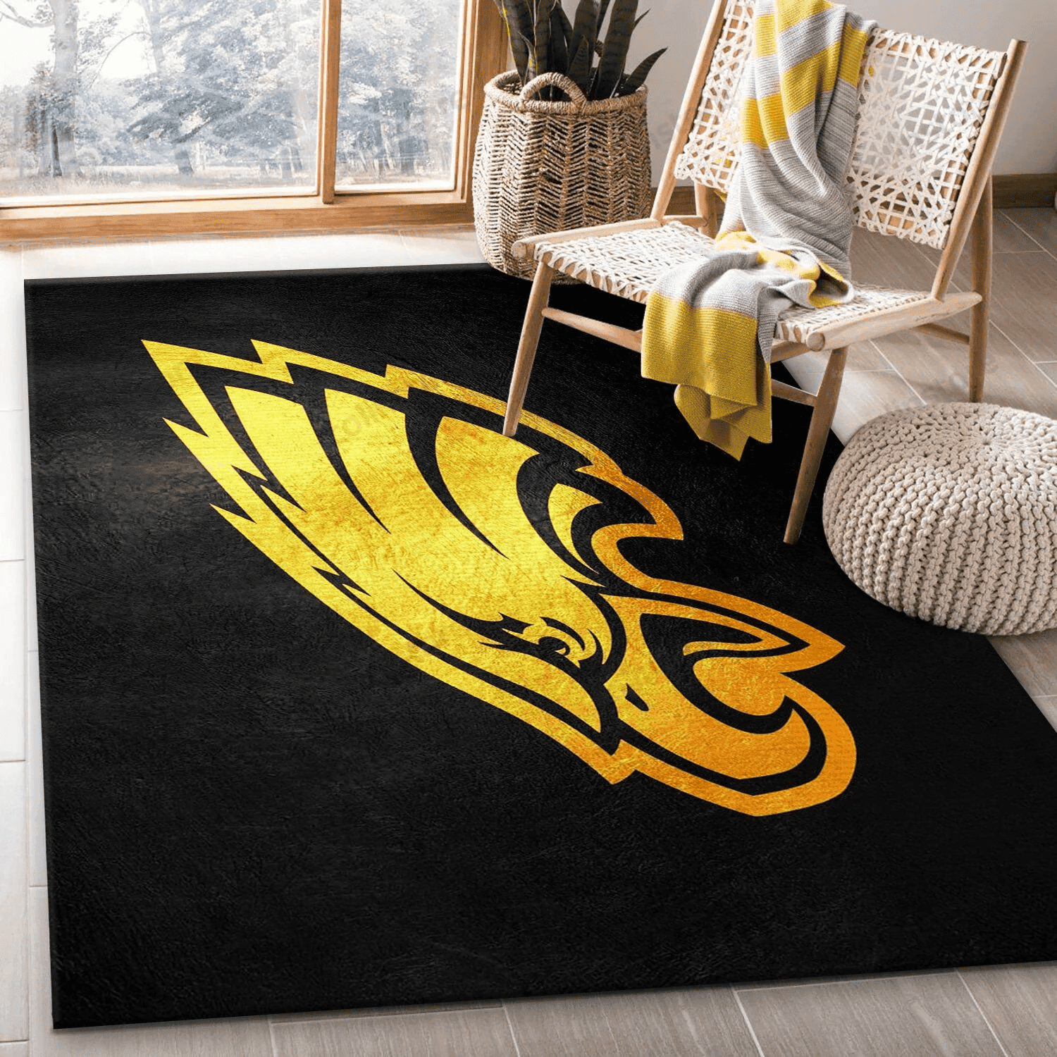 Philadelphia Eagles Rectangle Area Rug – Full Print Carpet For Living Room & Bedroom Home Decor
