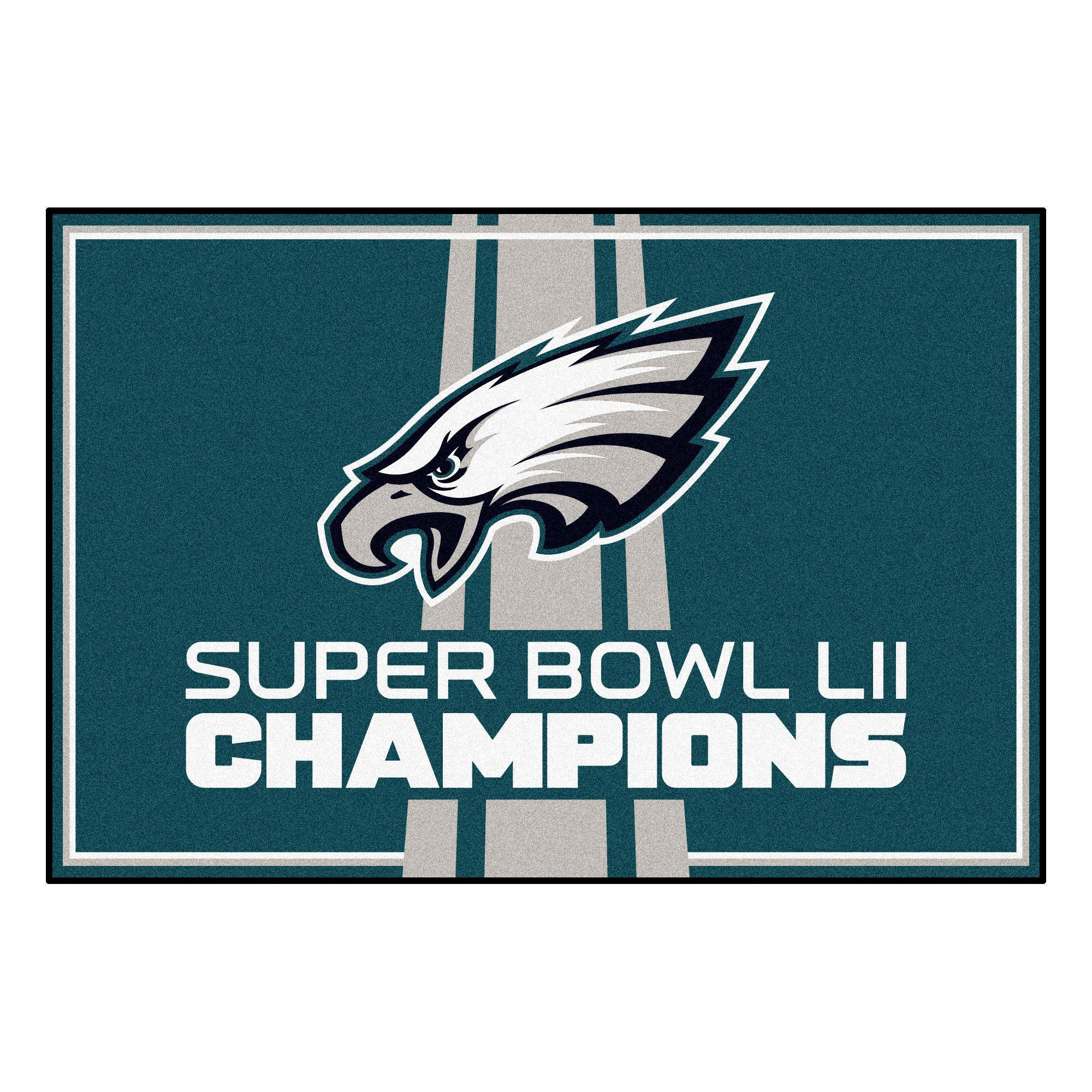 Philadelphia Eagles Rectangle Area Rug – Full Print Carpet For Living Room & Bedroom Home Decor