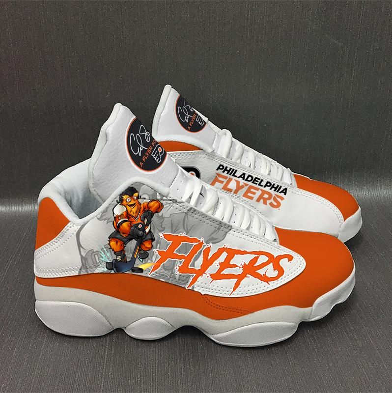 Philadelphia Flyers JD13 Sneakers Shoes for Men & Women | Custom Fan Gift
