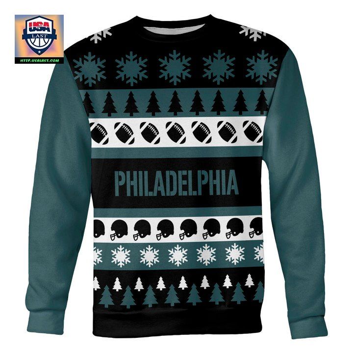 Philadelphia Football Ugly Christmas Sweater