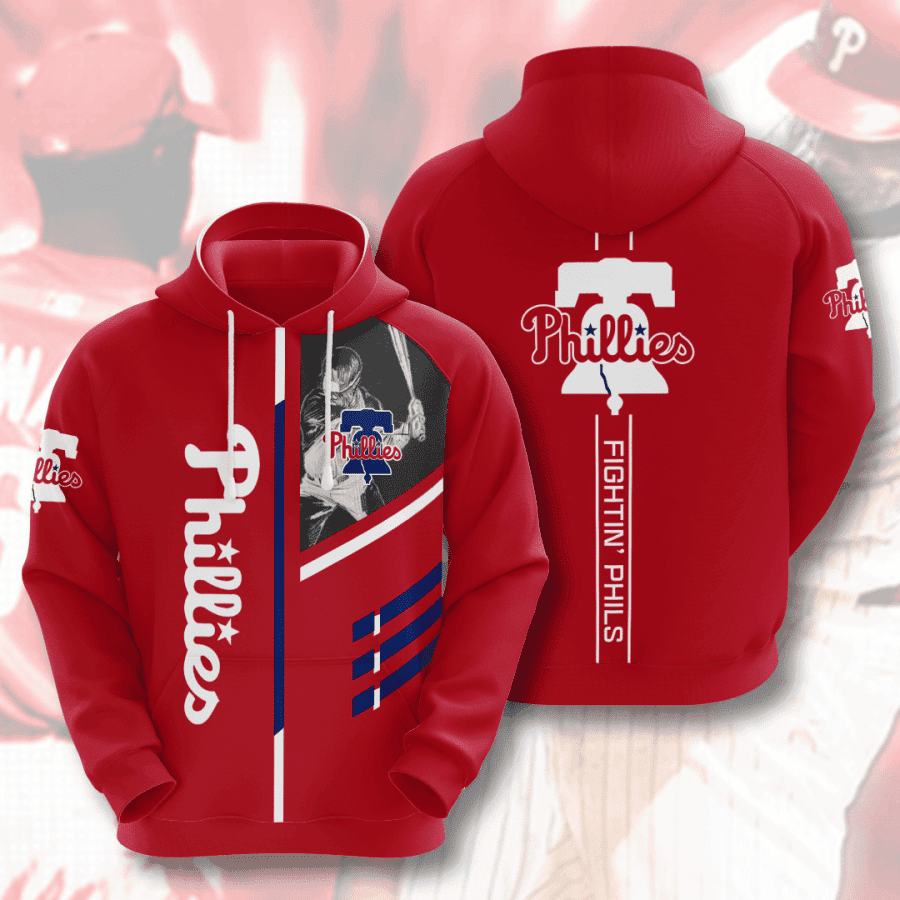 Philadelphia Phillies 3D All Over Print Hoodie & Zip Hoodie