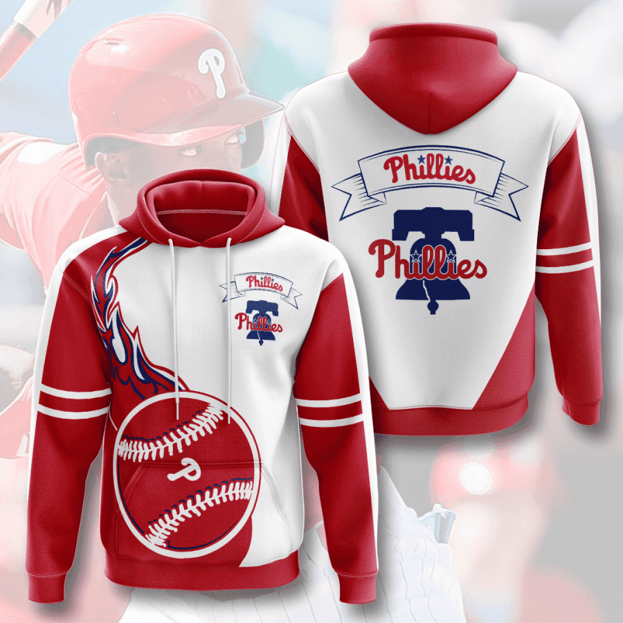 Philadelphia Phillies 3D All Over Print Hoodie & Zip Hoodie
