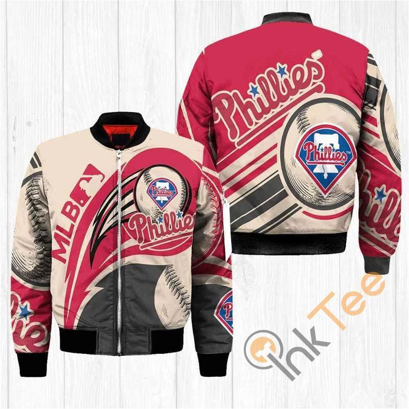 Philadelphia Phillies Bomber Jacket | MLB Team Jacket for Men & Women | Baseball Fan Gift
