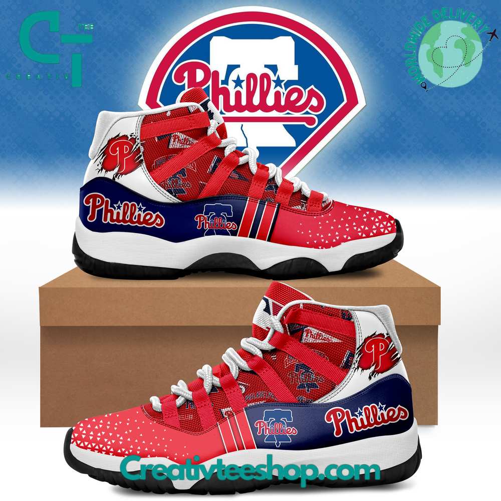 Philadelphia Phillies JD13 Sneakers Shoes for Men & Women | Stylish Streetwear Shoes