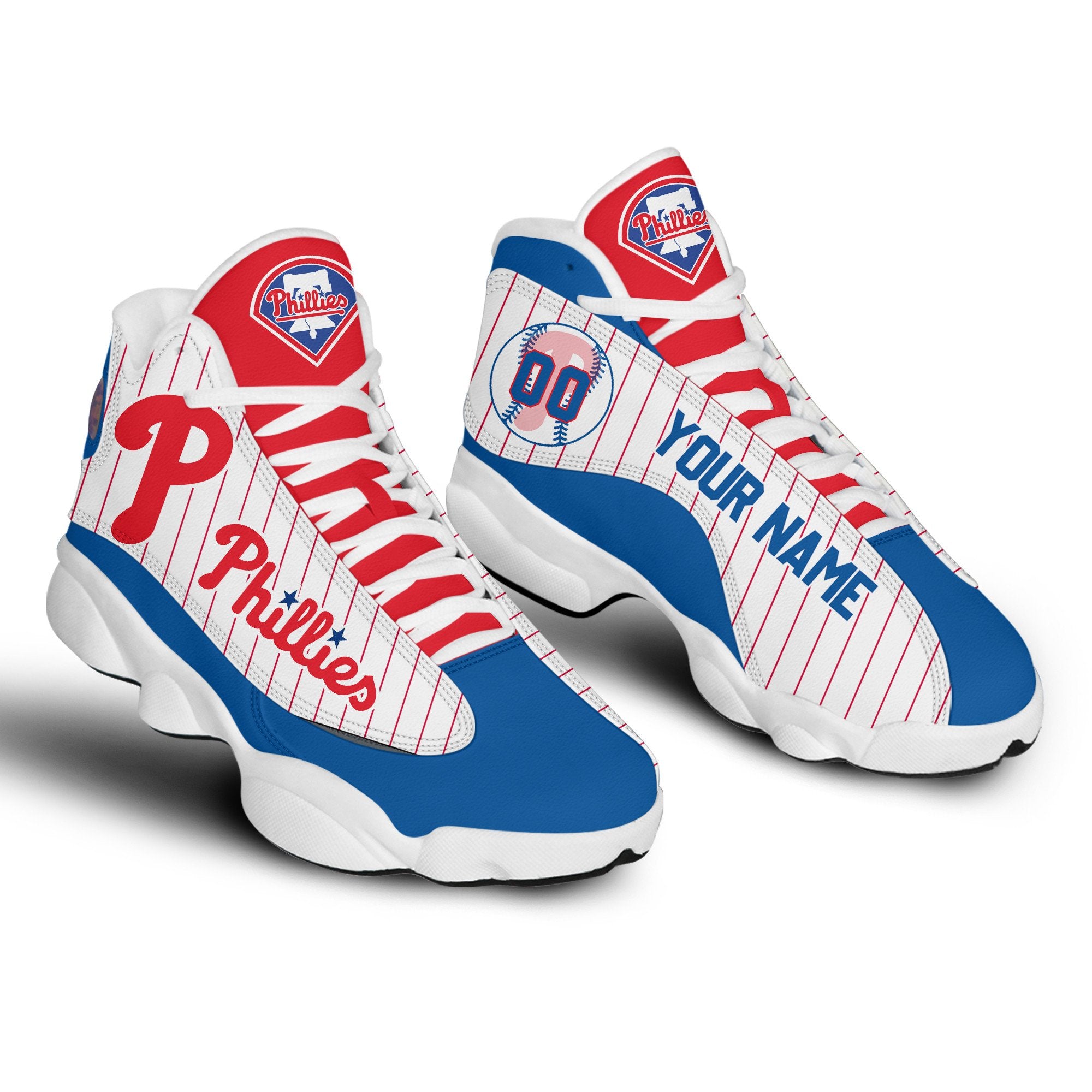 Philadelphia Phillies JD13 Sneakers Shoes for Men & Women | Stylish Streetwear Shoes - Image 3