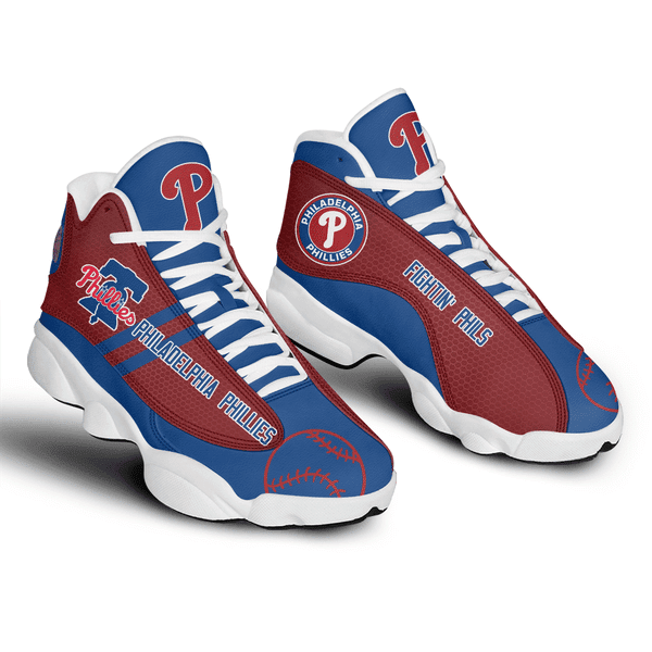 Philadelphia Phillies Mlb Baseball Jd13 Sneaker Shoes