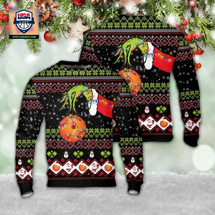 Pickleball Christmas AOP Sweater
