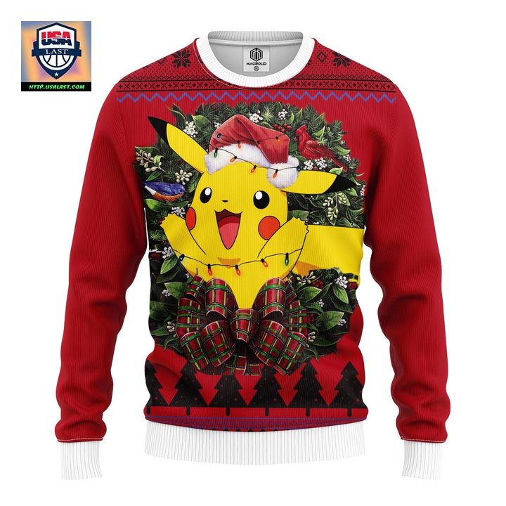Pikachu Noel Mc Ugly Christmas Sweater Thanksgiving Gift