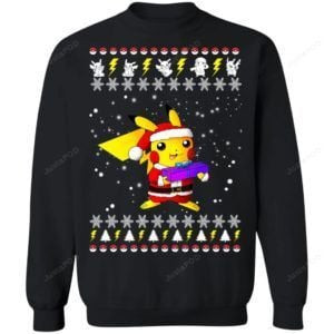 Pikachu Pokemon Ugly Christmas Sweater, Perfect Holiday Gift