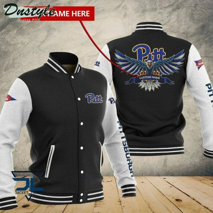 Pittsburgh Panthers Personalized Name Varsity Baseball Jacket for Men & Women | NCAA Team Fan Gift