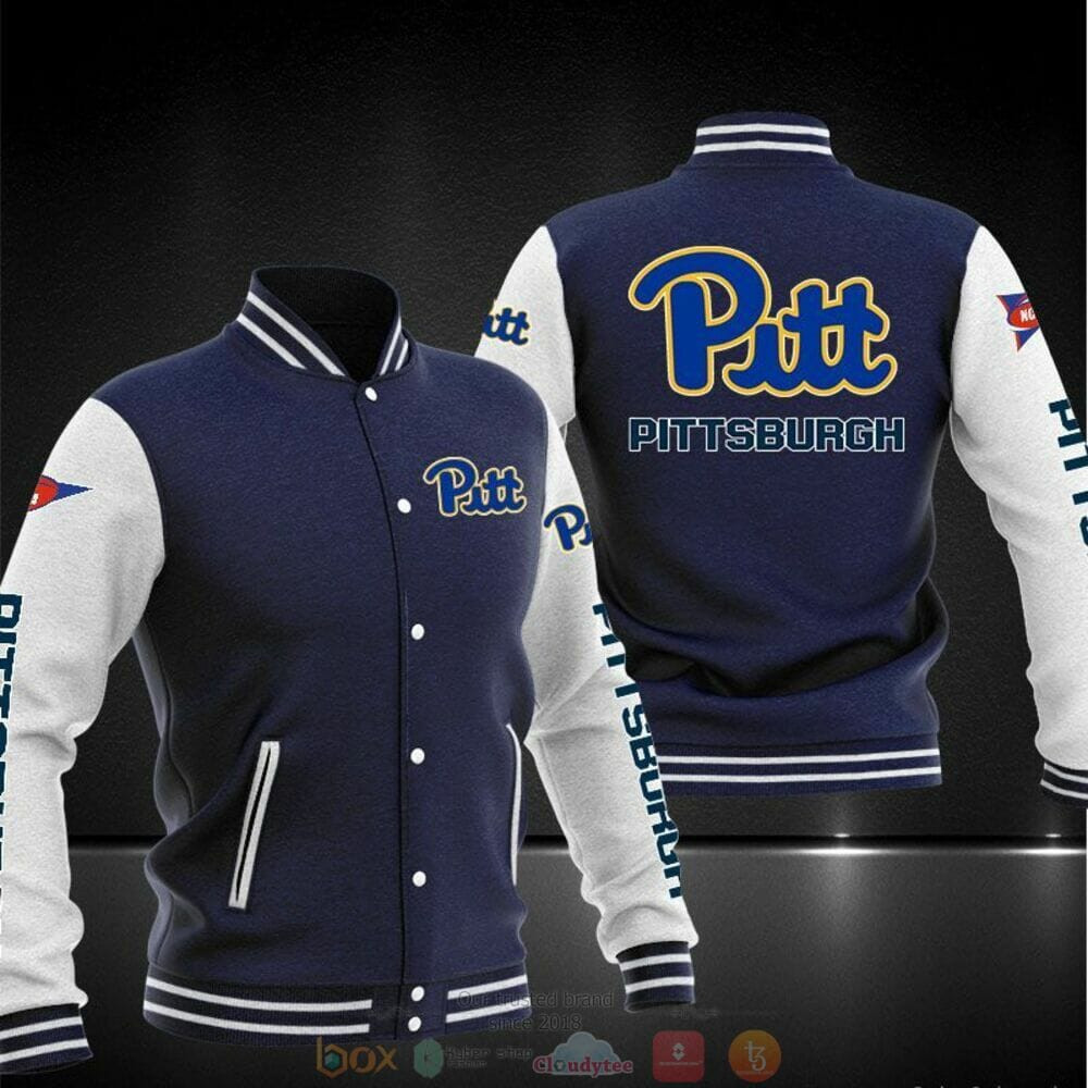 Pittsburgh Panthers Varsity Baseball Jacket for Men & Women | NCAA Team Fan Gift