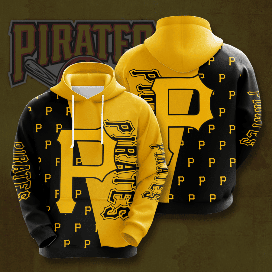 Pittsburgh Pirates 3D All Over Print Hoodie & Zip Hoodie