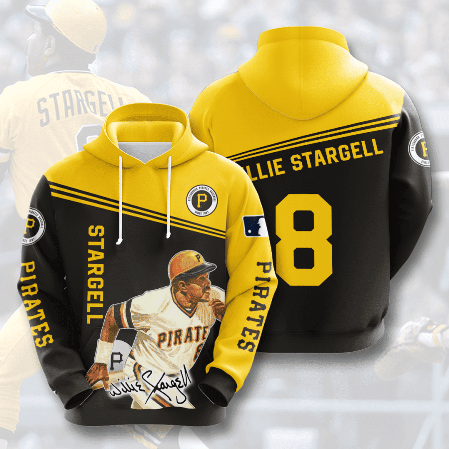 Pittsburgh Pirates 3D All Over Print Hoodie & Zip Hoodie
