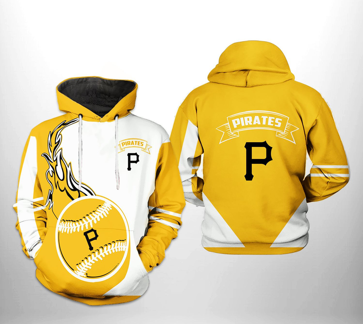 Pittsburgh Pirates MLB Classic 3D All Over Print Hoodie & Zip Hoodie