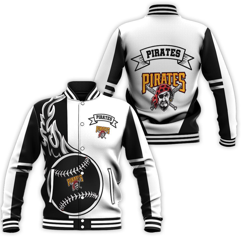 Pittsburgh Pirates Varsity Baseball Jacket for Men & Women | MLB Team Fan Gift