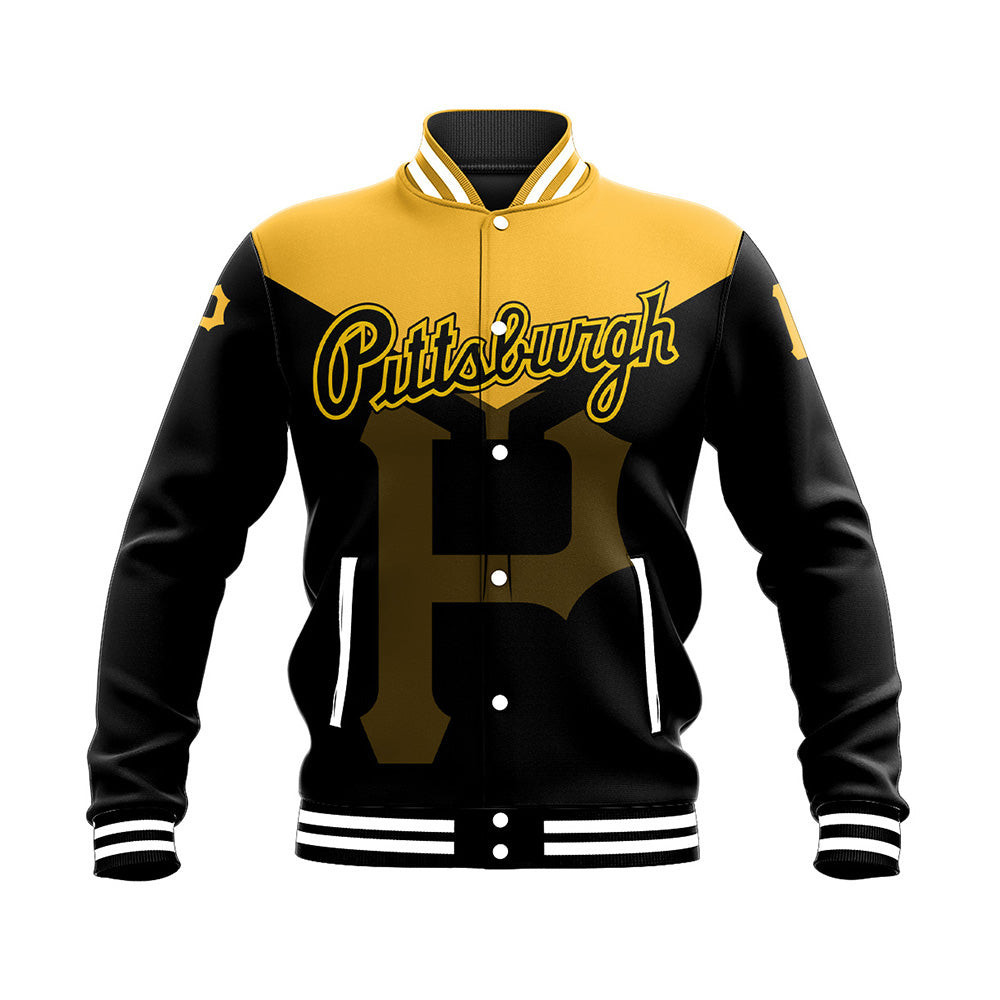 Pittsburgh Pirates Varsity Baseball Jacket for Men & Women | MLB Team Fan Gift