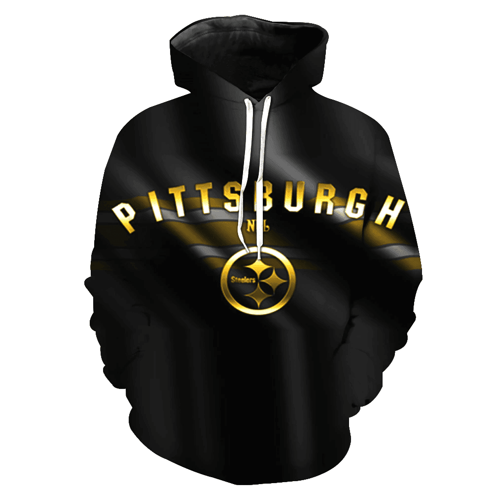Pittsburgh Steelers 3D All Over Print Hoodie & Zip Hoodie