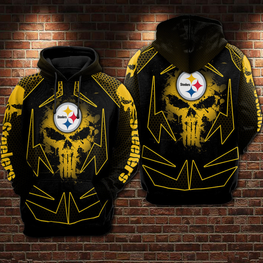 Pittsburgh Steelers 3D All Over Print Hoodie & Zip Hoodie