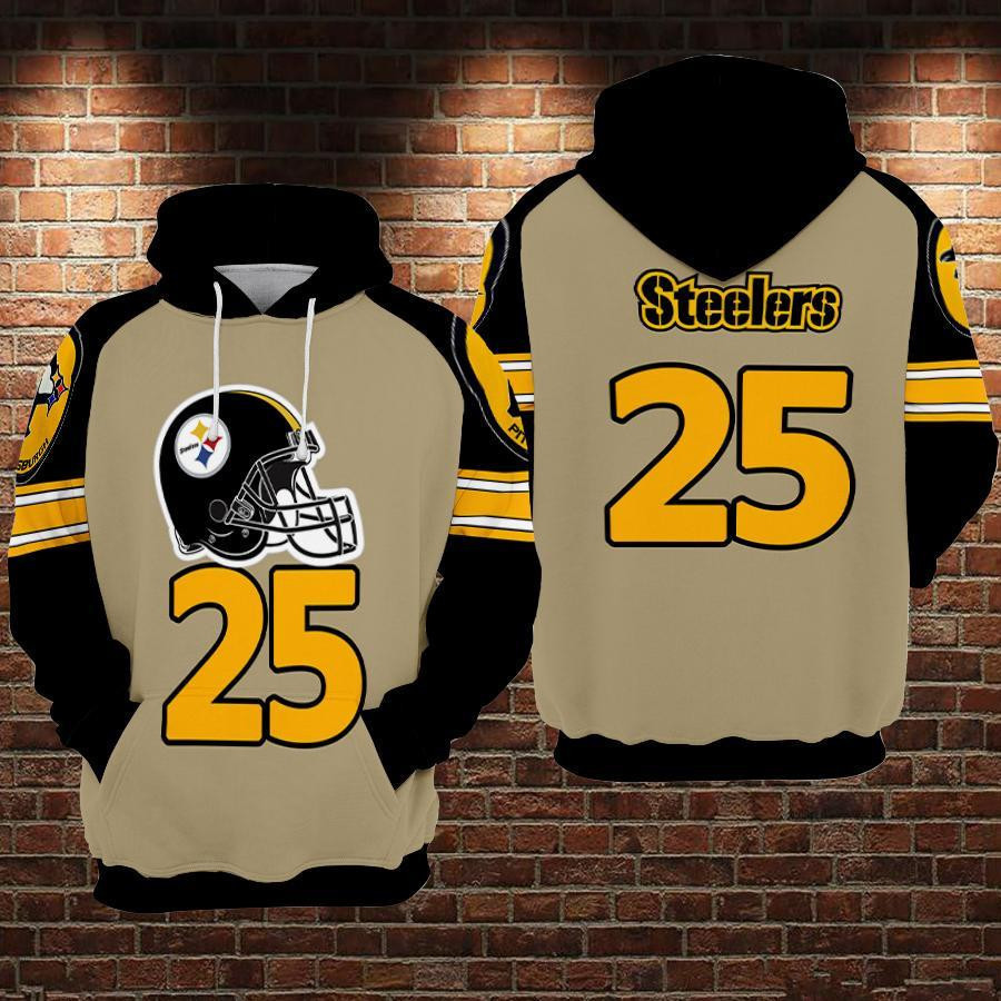 Pittsburgh Steelers 3D All Over Print Hoodie & Zip Hoodie