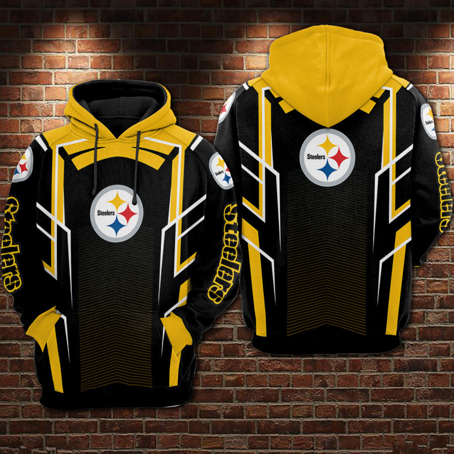 Pittsburgh Steelers 3D All Over Print Hoodie & Zip Hoodie