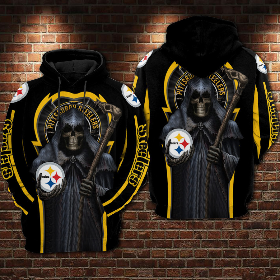 Pittsburgh Steelers 3D All Over Print Hoodie & Zip Hoodie