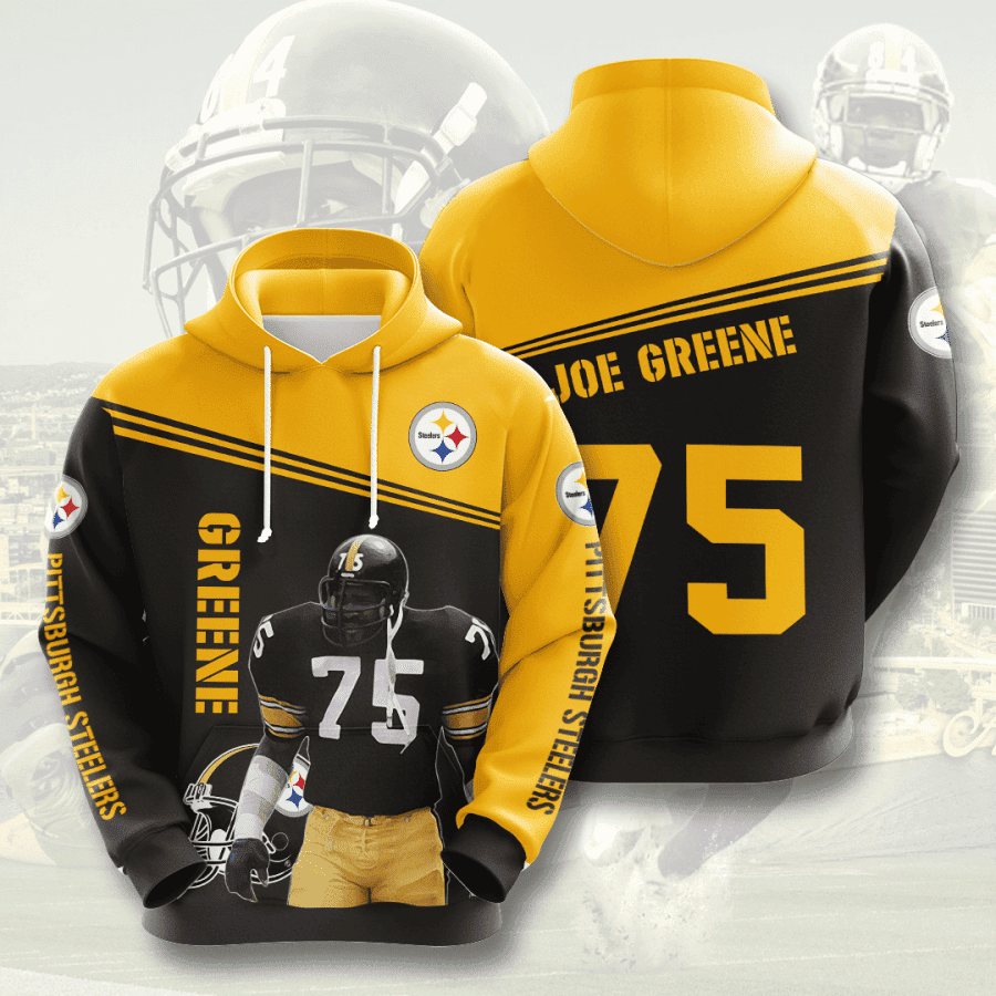 Pittsburgh Steelers 3D All Over Print Hoodie & Zip Hoodie