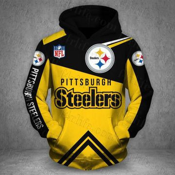 Pittsburgh Steelers 3D All Over Print Hoodie & Zip Hoodie