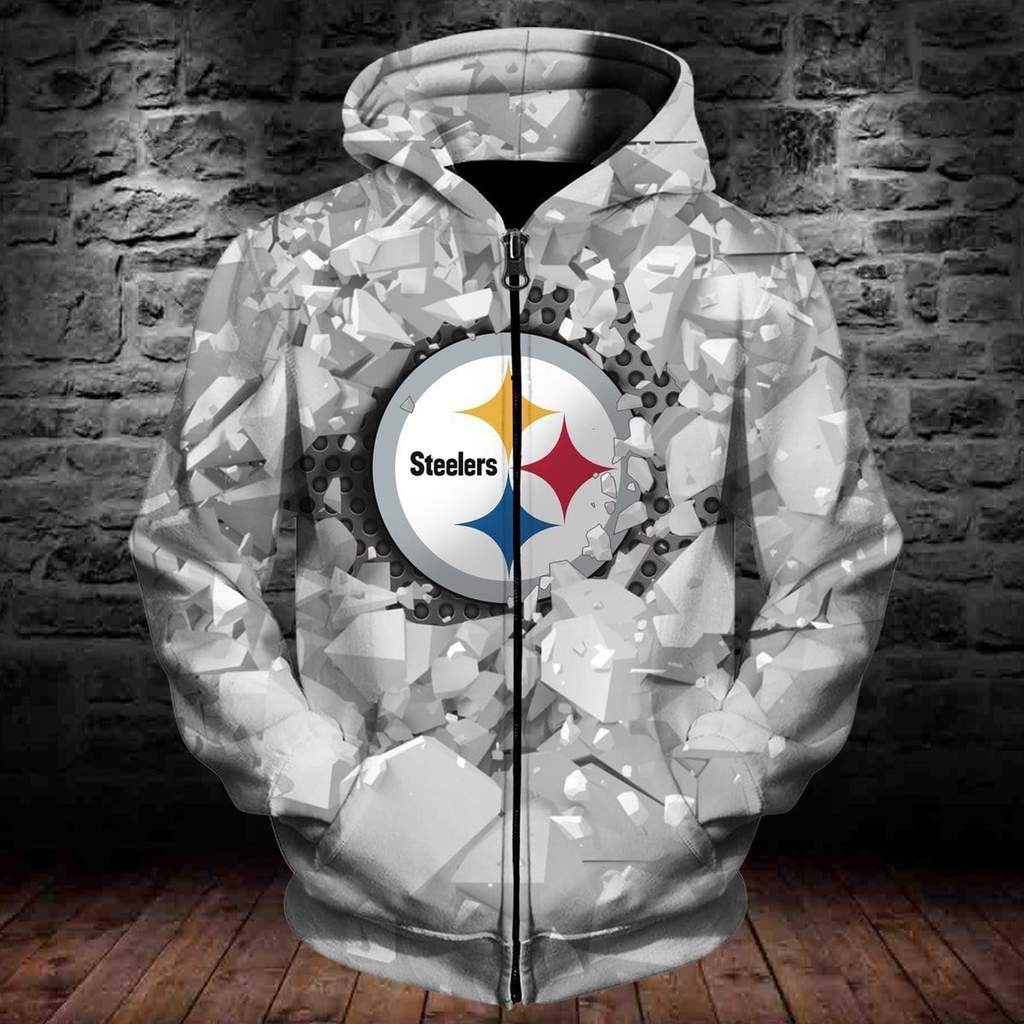 Pittsburgh Steelers 3D All Over Print Hoodie & Zip Hoodie