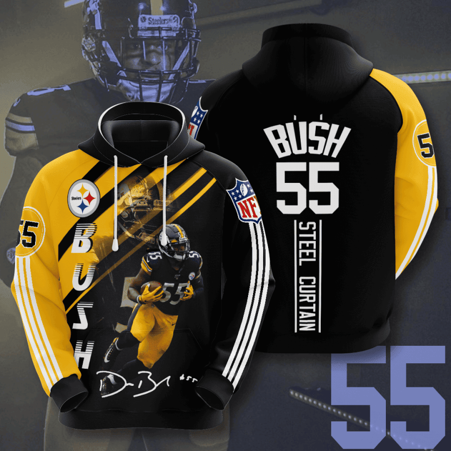 Pittsburgh Steelers 3D All Over Print Hoodie & Zip Hoodie
