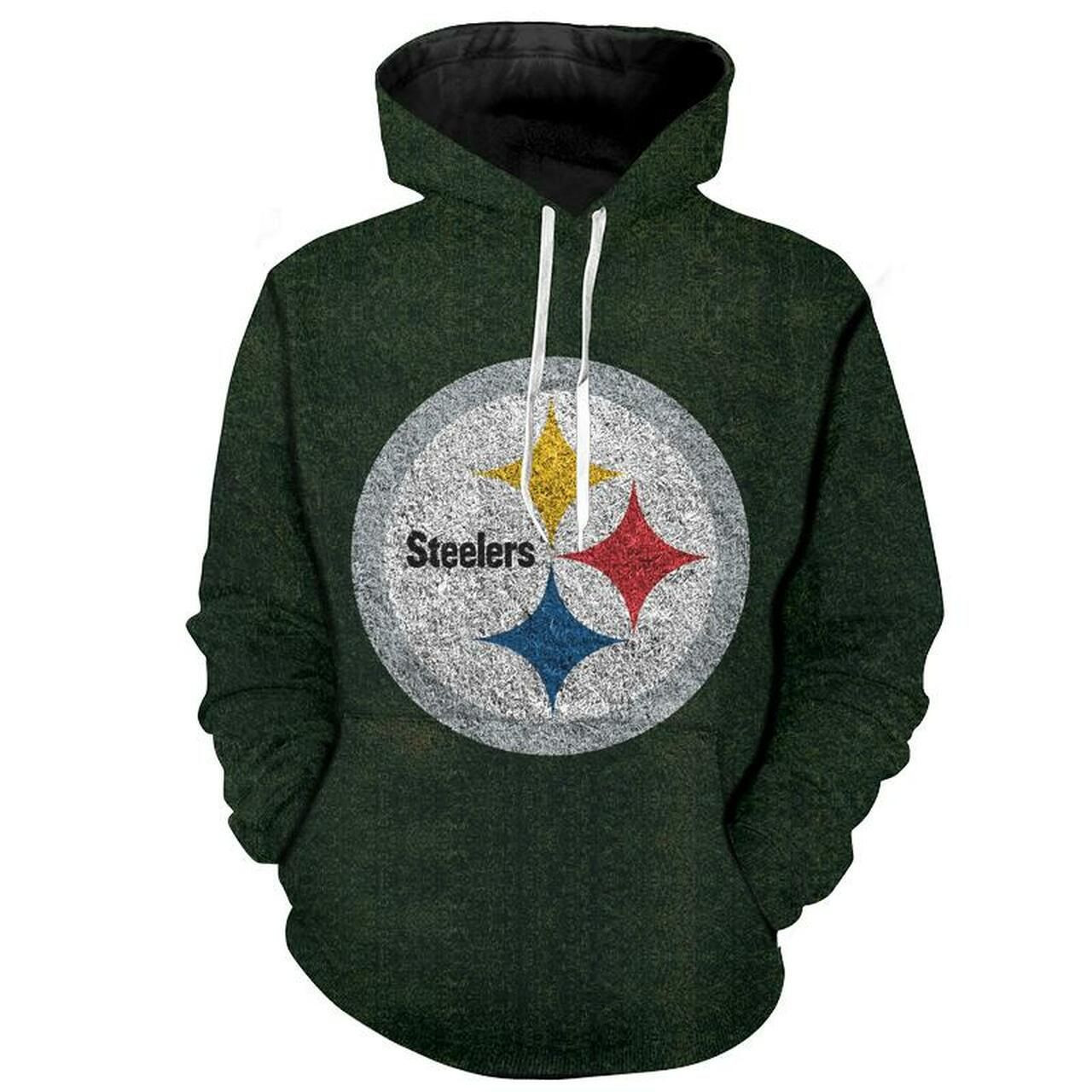 Pittsburgh Steelers 3D All Over Print Hoodie & Zip Hoodie