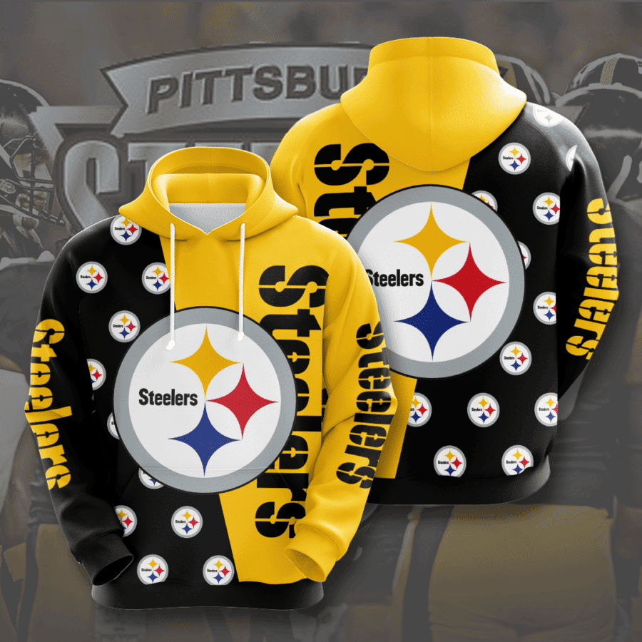 Pittsburgh Steelers 3D All Over Print Hoodie & Zip Hoodie