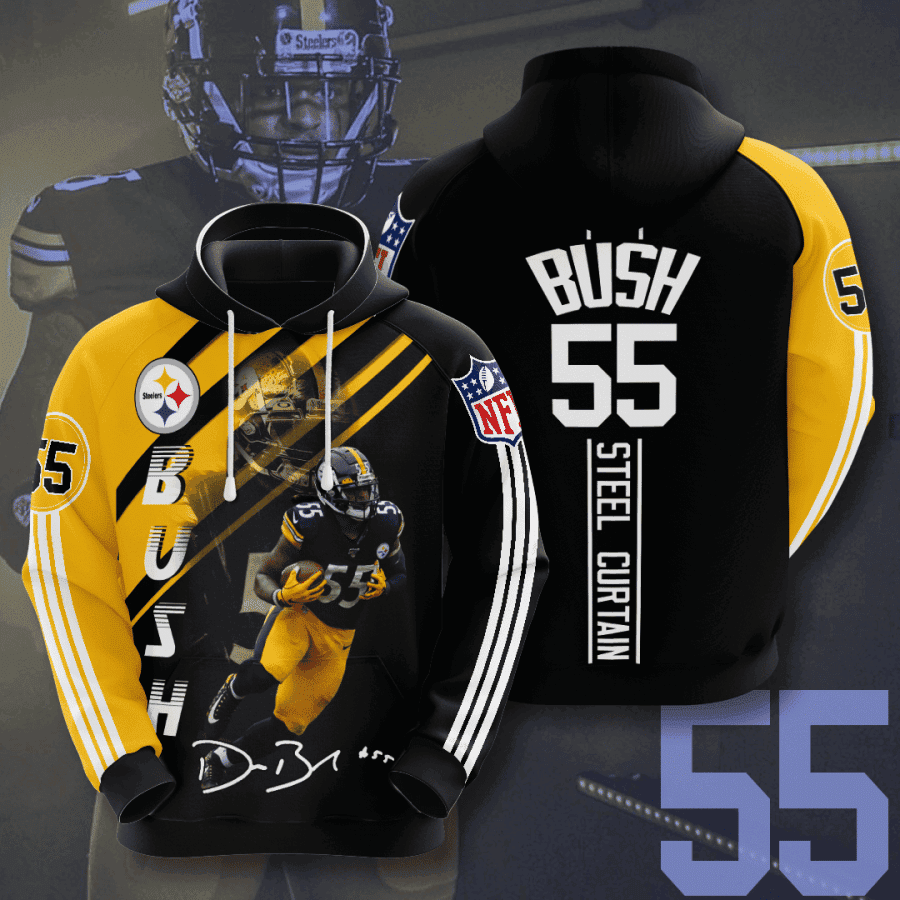 Pittsburgh Steelers 3D All Over Print Hoodie & Zip Hoodie