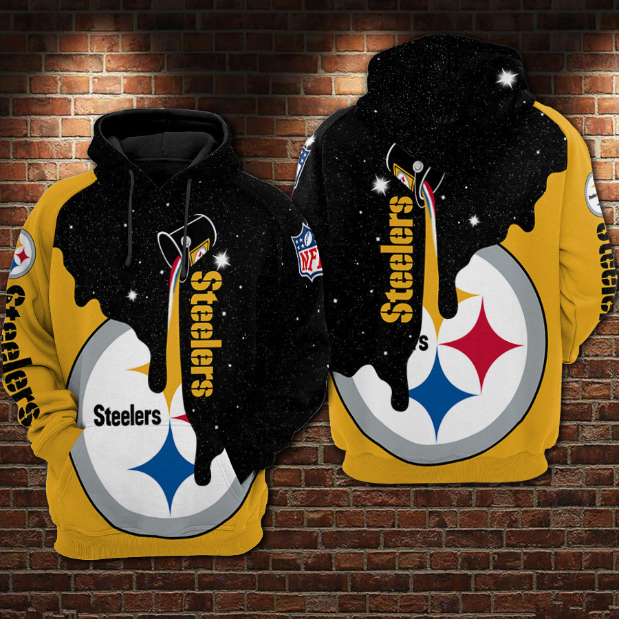 Pittsburgh Steelers 3D All Over Print Hoodie & Zip Hoodie