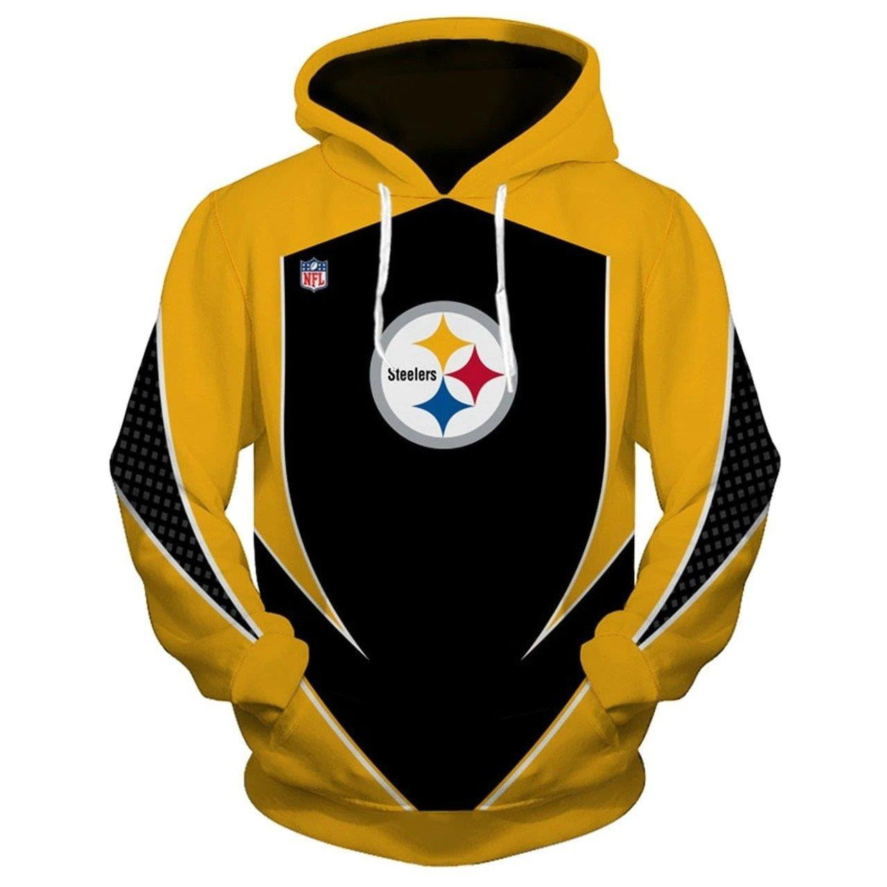 Pittsburgh Steelers 3D All Over Print Hoodie & Zip Hoodie