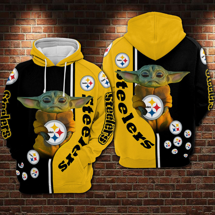 Pittsburgh Steelers 3D All Over Print Hoodie & Zip Hoodie