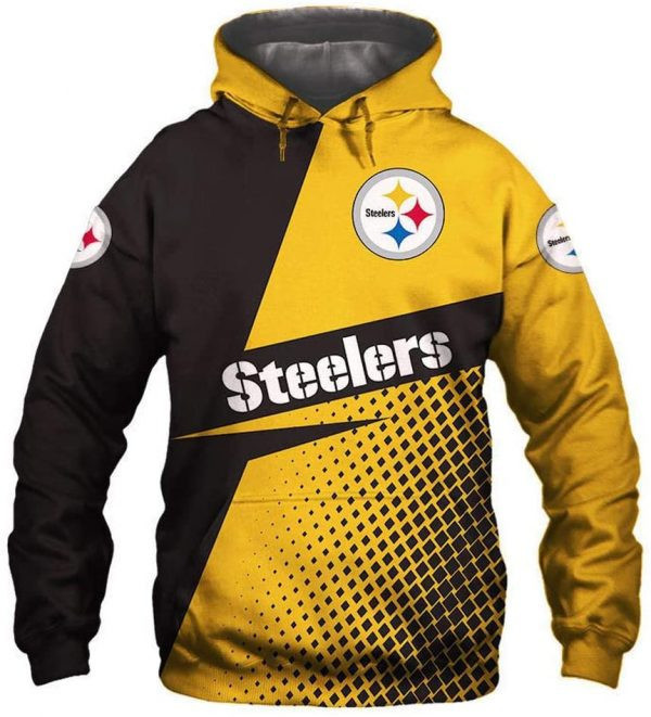 Pittsburgh Steelers 3D All Over Print Hoodie & Zip Hoodie