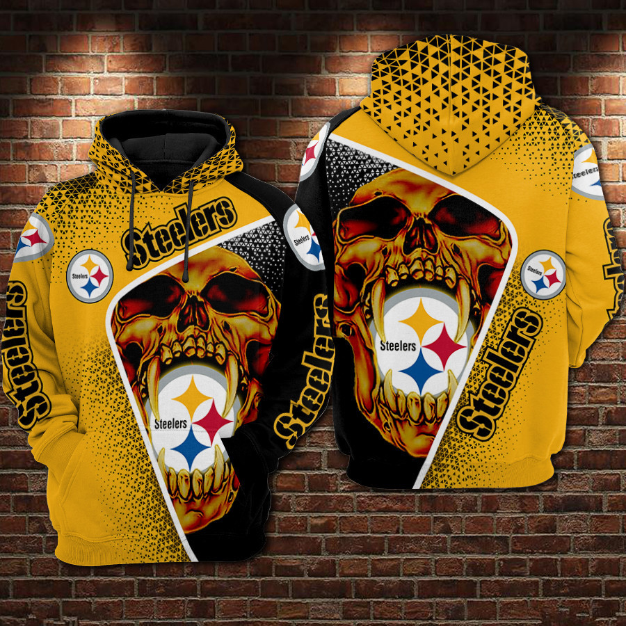 Pittsburgh Steelers 3D All Over Print Hoodie & Zip Hoodie