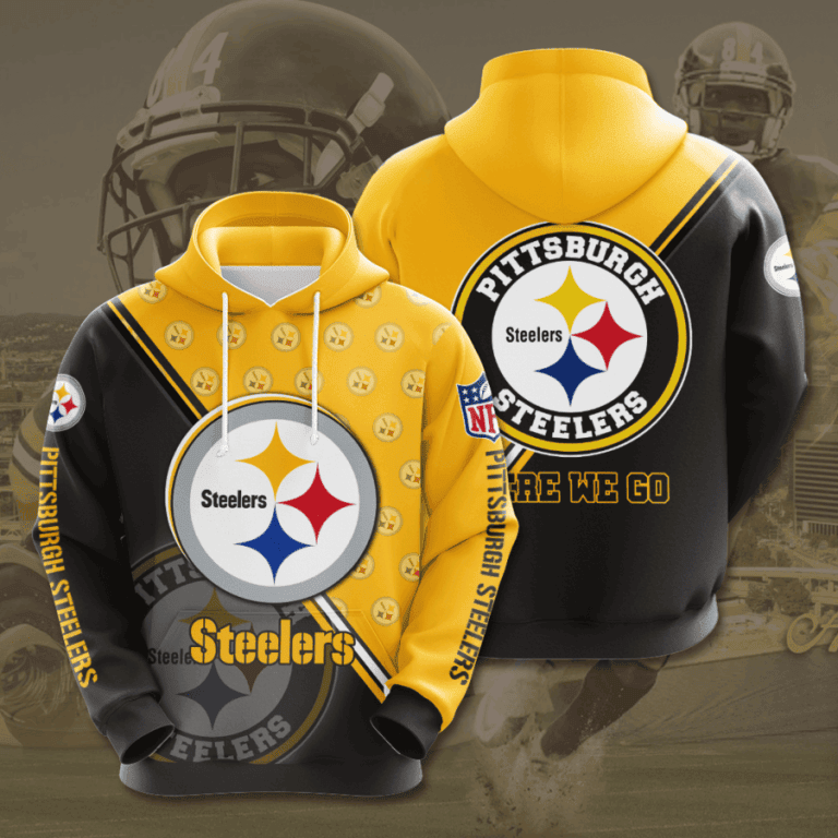Pittsburgh Steelers 3D All Over Print Hoodie & Zip Hoodie
