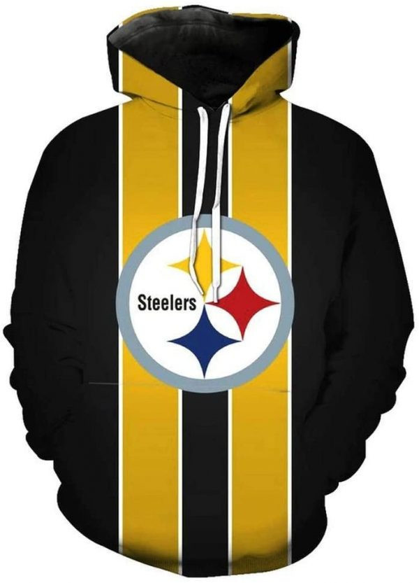 Pittsburgh Steelers 3D All Over Print Hoodie & Zip Hoodie