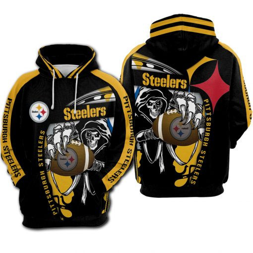 Pittsburgh Steelers 3D All Over Print Hoodie & Zip Hoodie