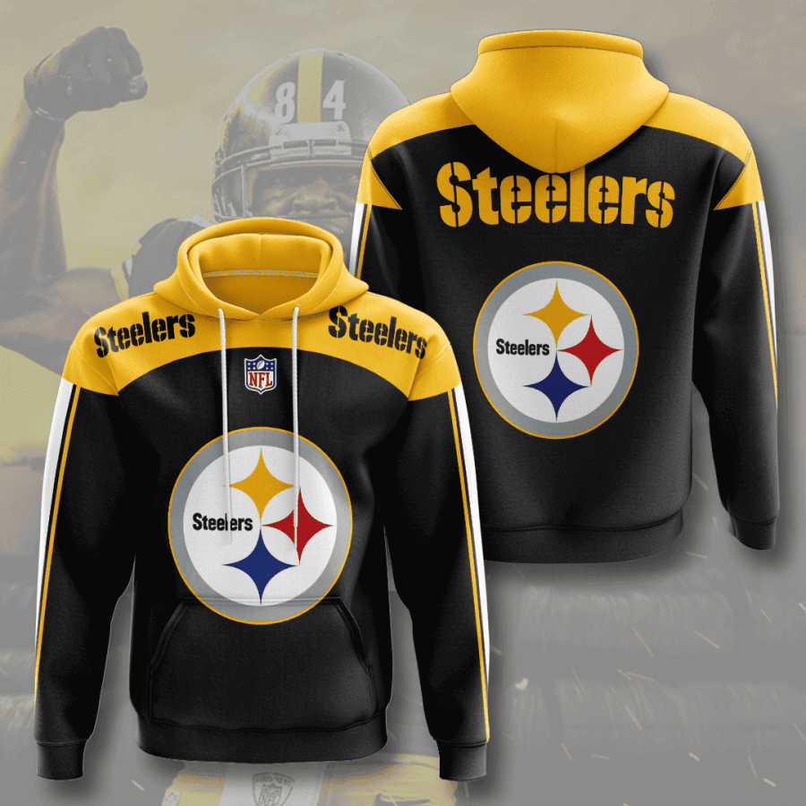 Pittsburgh Steelers 3D All Over Print Hoodie & Zip Hoodie