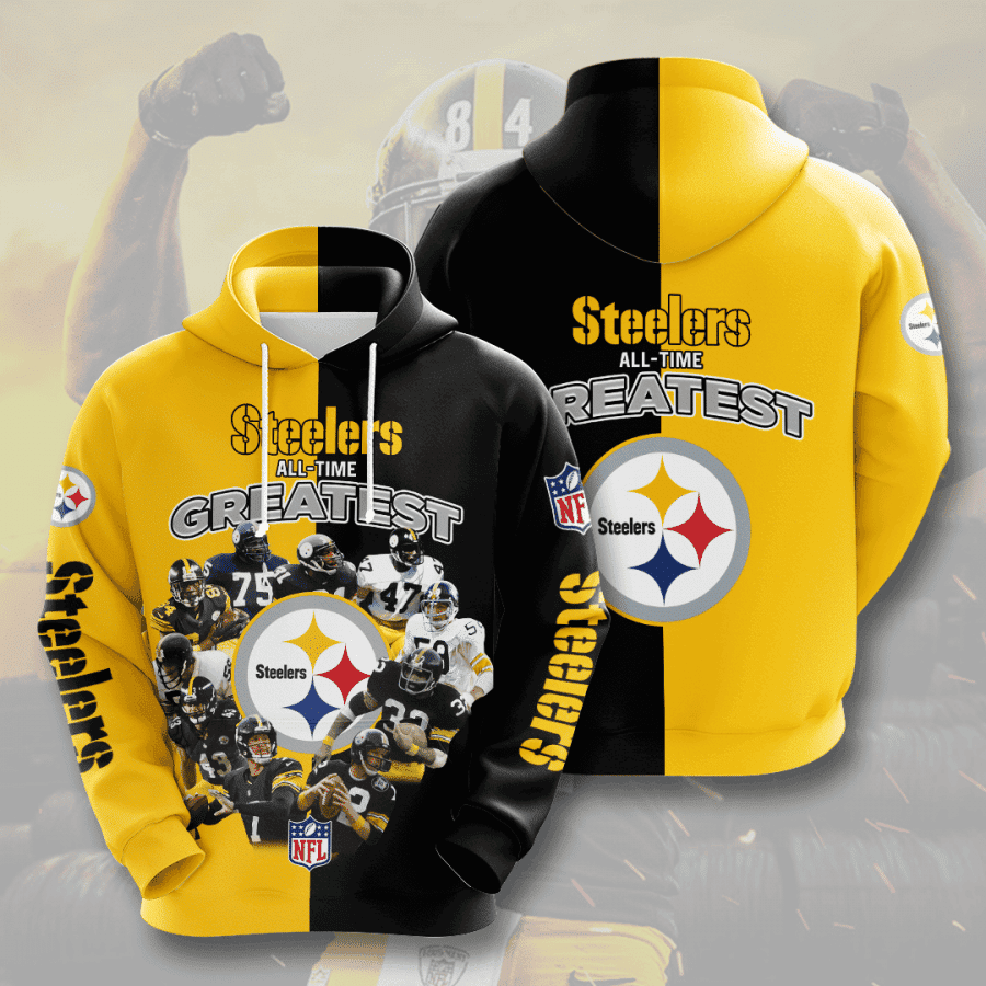 Pittsburgh Steelers 3D All Over Print Hoodie & Zip Hoodie