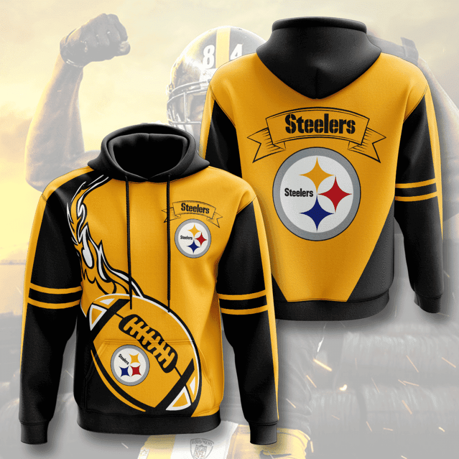 Pittsburgh Steelers 3D All Over Print Hoodie & Zip Hoodie
