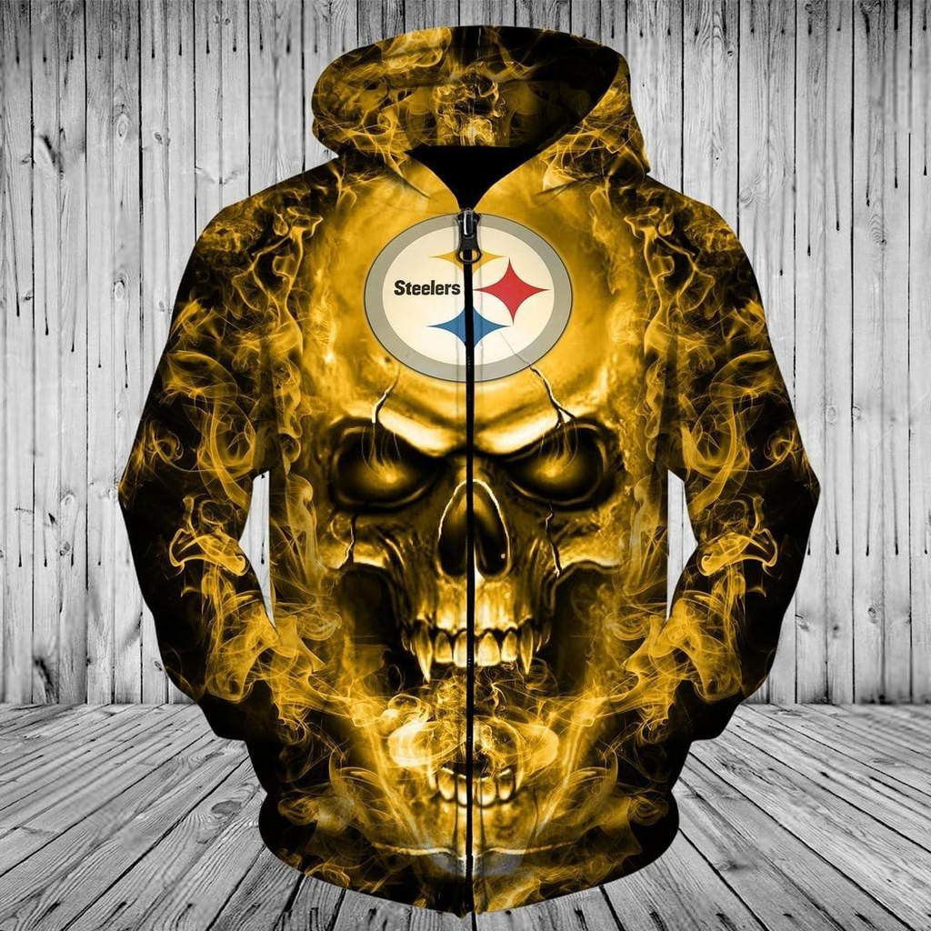 Pittsburgh Steelers 3D All Over Print Hoodie & Zip Hoodie