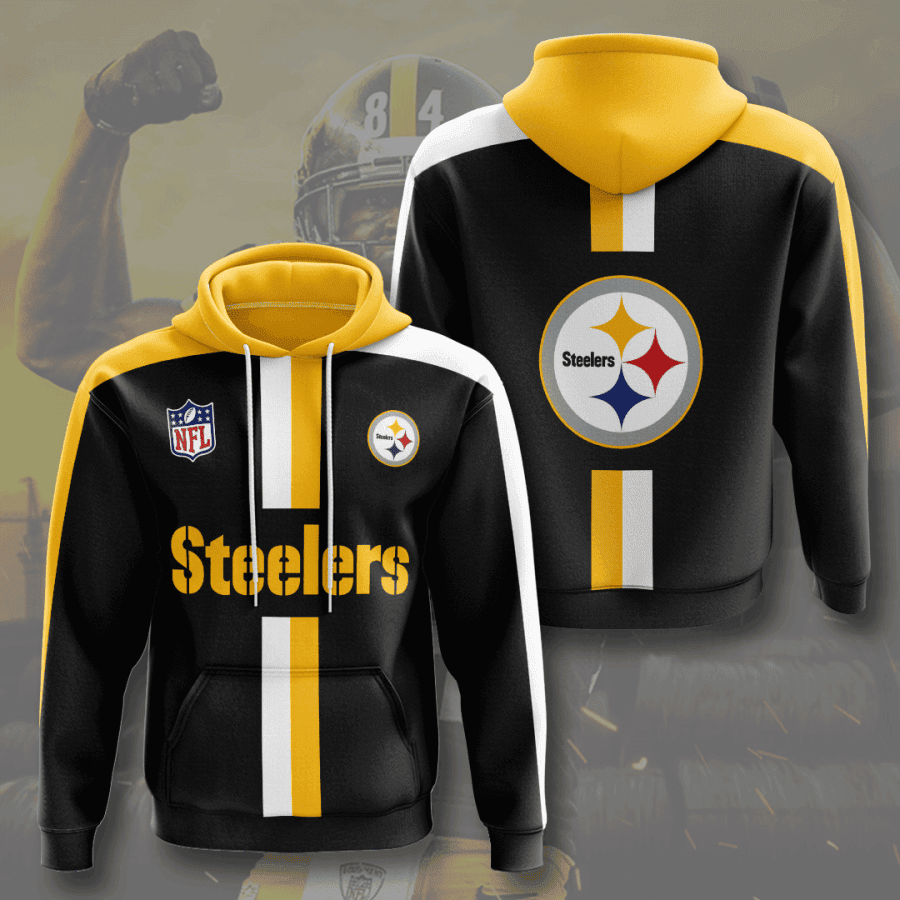 Pittsburgh Steelers 3D All Over Print Hoodie & Zip Hoodie