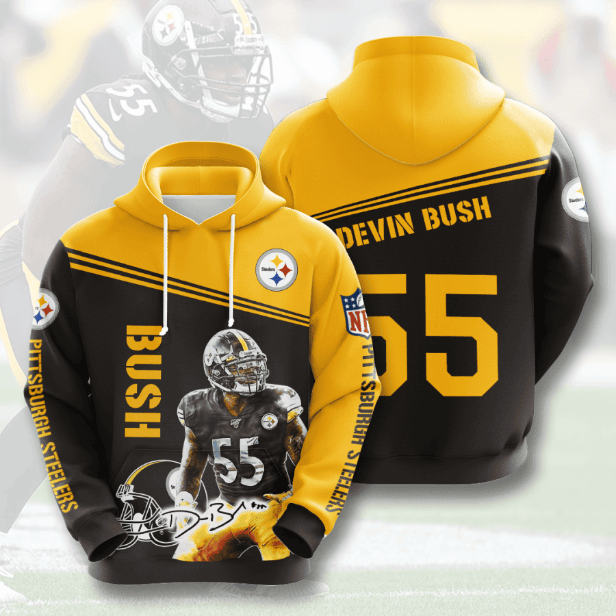 Pittsburgh Steelers 3D All Over Print Hoodie & Zip Hoodie