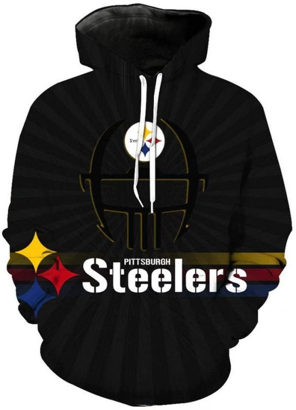 Pittsburgh Steelers 3D All Over Print Hoodie & Zip Hoodie
